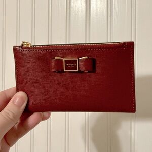 NWT Kate Spade Bow Wallet